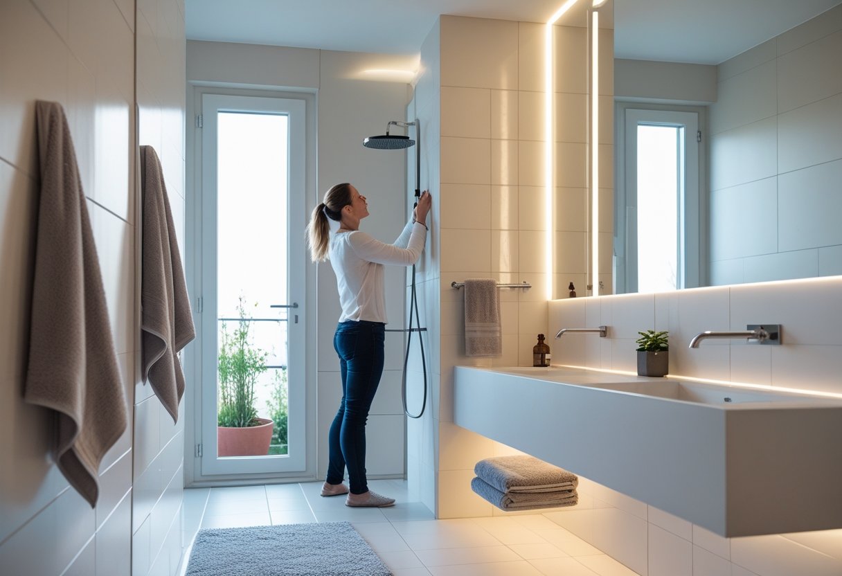 Sadan far du et moderne badevaerelse og tag pa Osterbro